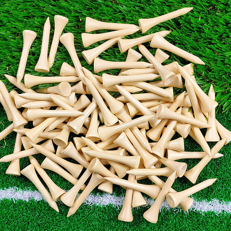 Porte-balle en bois de golf de vernis