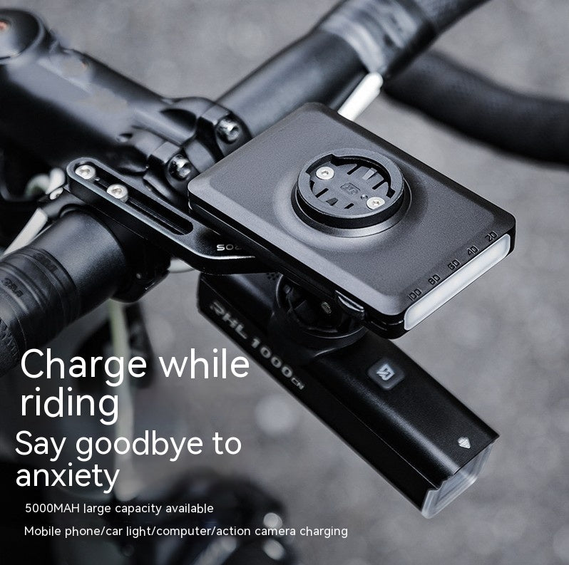 Banque de puissance légère à vélo avec câble