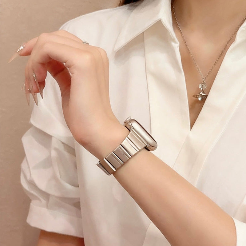 Bracelet de montre à papillon à petite taille