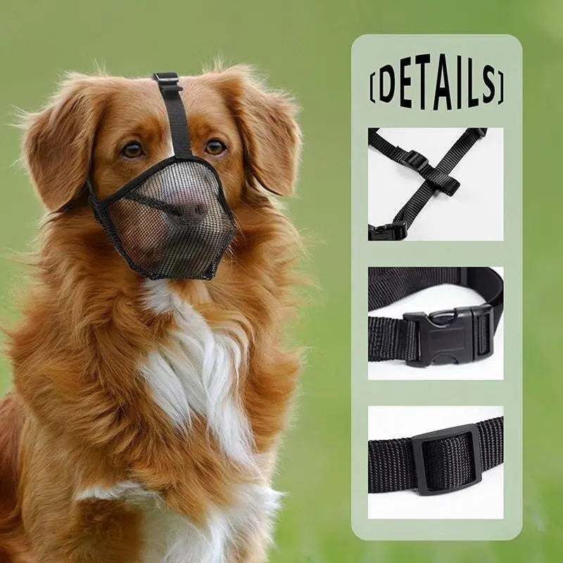 Mesh Breathable Dog Muzzle