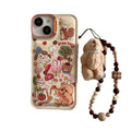 Mignon plein écran Graffiti Rabbit Phone Case