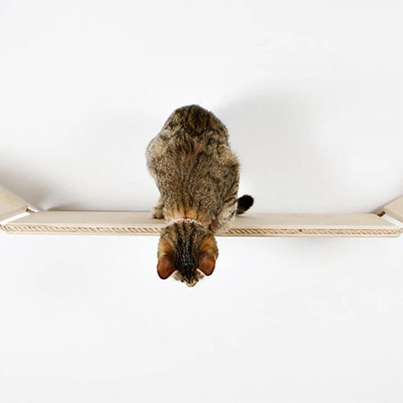 Escalier mural pour animaux de compagnie, pont suspendu pour chats