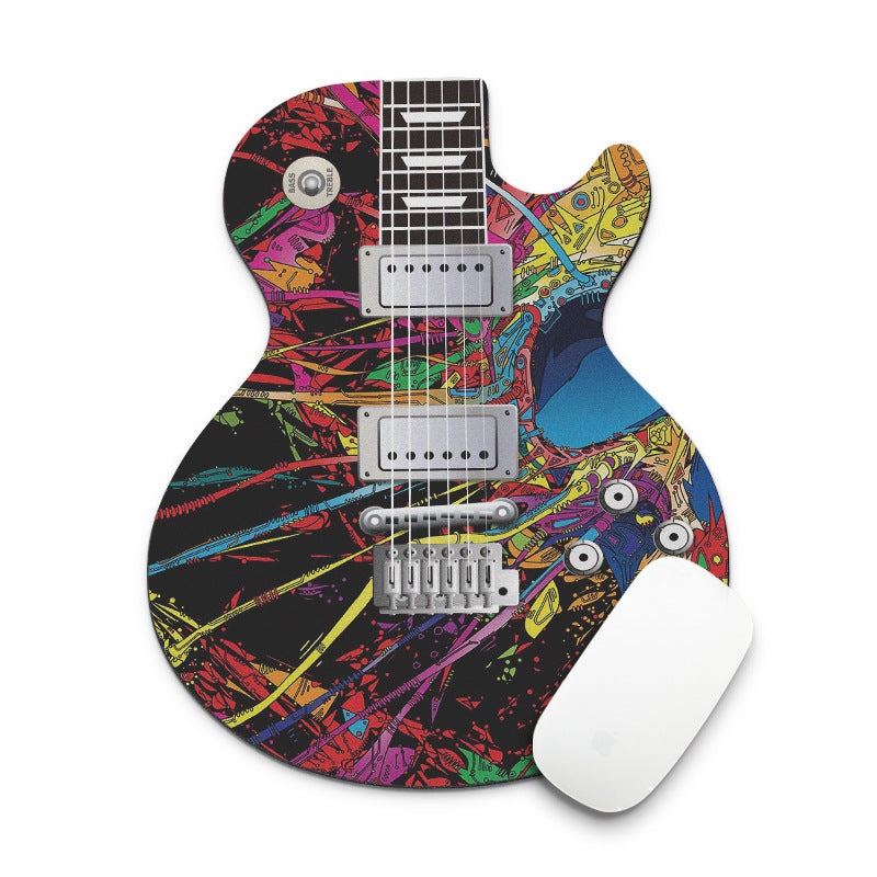 Pad de souris de guitare informatique
