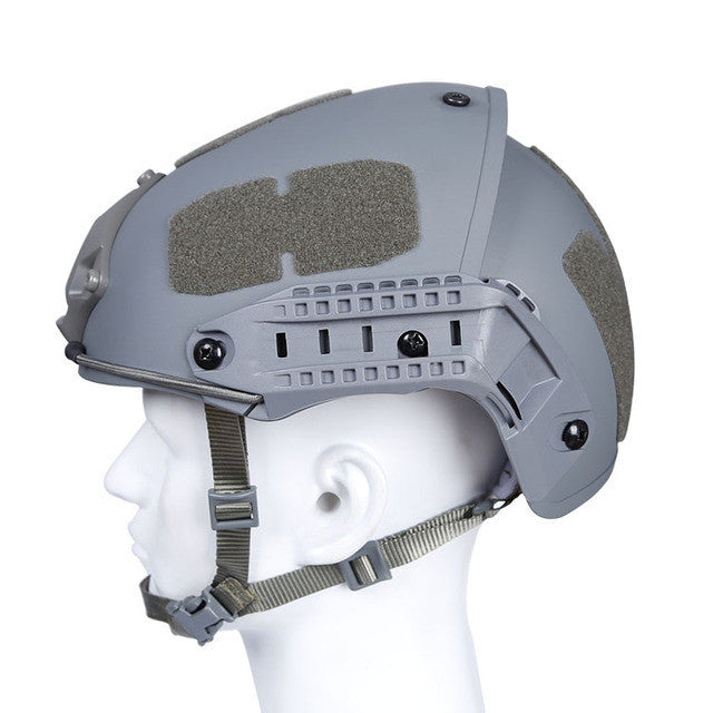 Équipement de terrain tactique casque de protection couleur solide