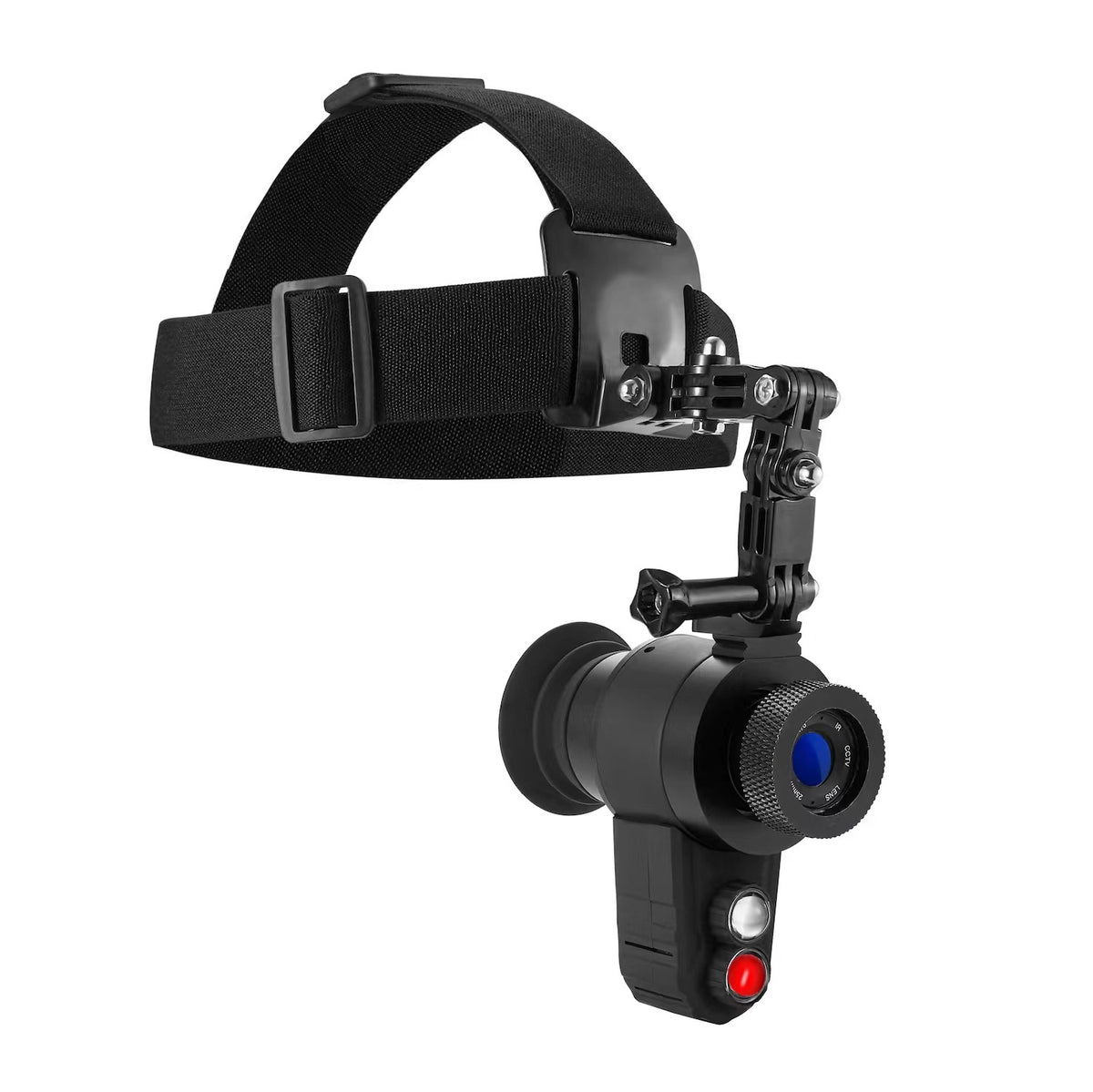 Instrument de vision nocturne du télescope infrarouge monoculaire monté sur la tête