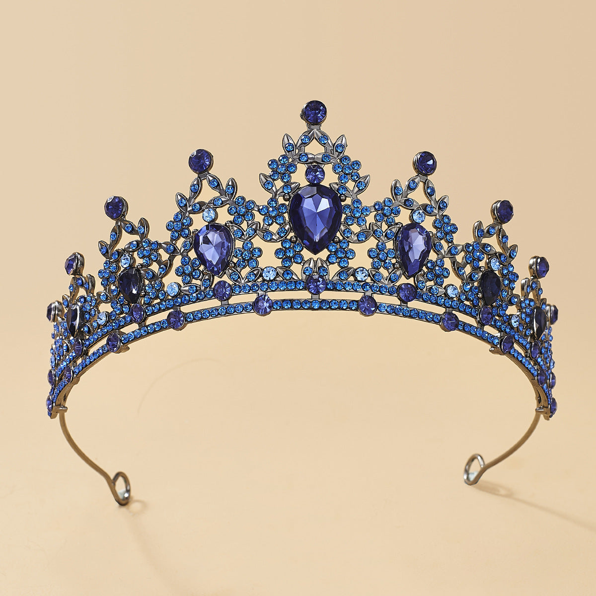 Strass Headband Alliage Couronne Robe de mariée Accessoire