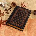 Carnet en cuir élégant