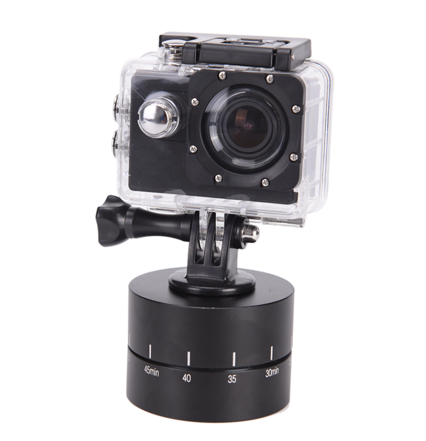 Compatible avec Lapse 360 Degree Auto Rotation caméra Tripod Head Base 360 Rotation Timelaps