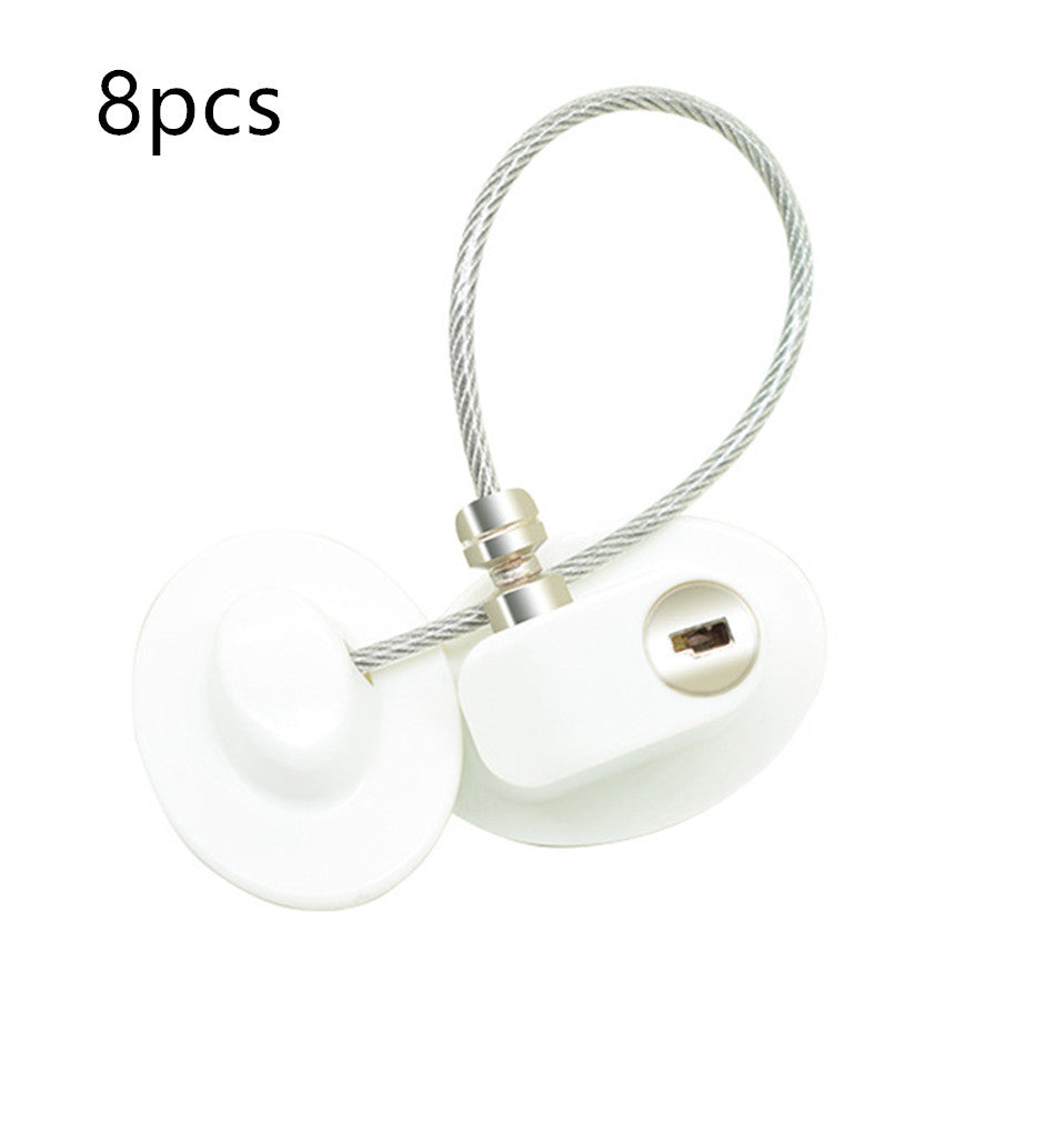 Fenêtre Sécurité Chaîne Verrouillage Fenêtre Cable Lock Restricteur Multifonctionnel Fenêtre Verrouillage Porte S
