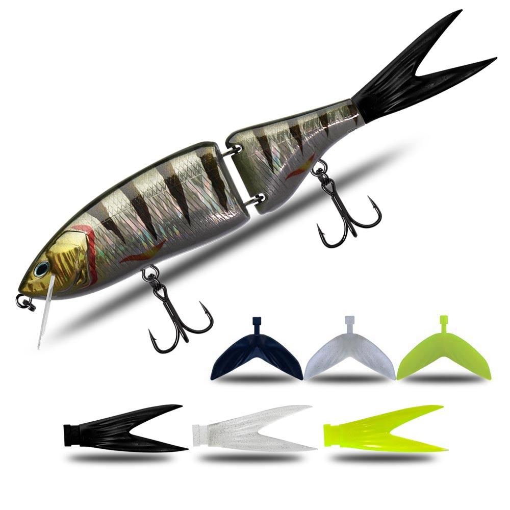 Luya flottant plusieurs sections Baignade Bait Brut Bait Hard Bait Basse Bâton de chien