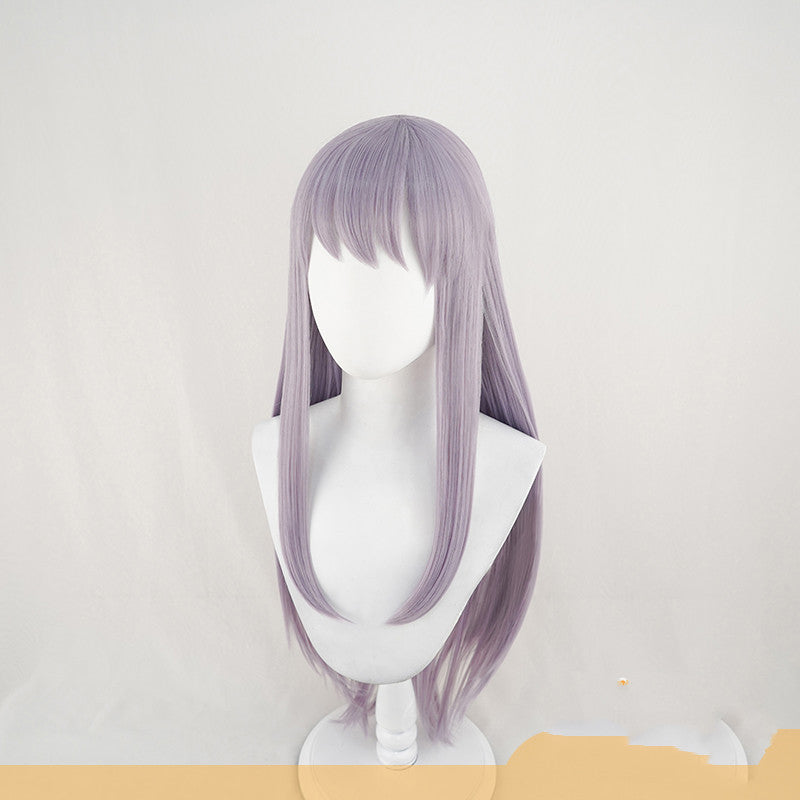 Minato Yu Hina cosplay perruque gris violet