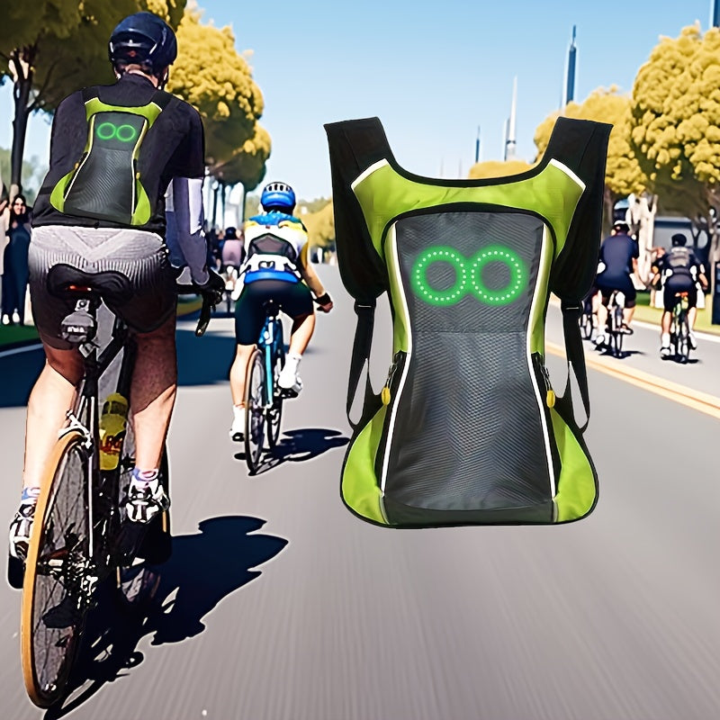 Sac à dos LED coloré et élégant avec musiqueSynchronisé Effets d'éclairage dynamique