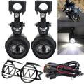 Éblouissement du projecteur de moto