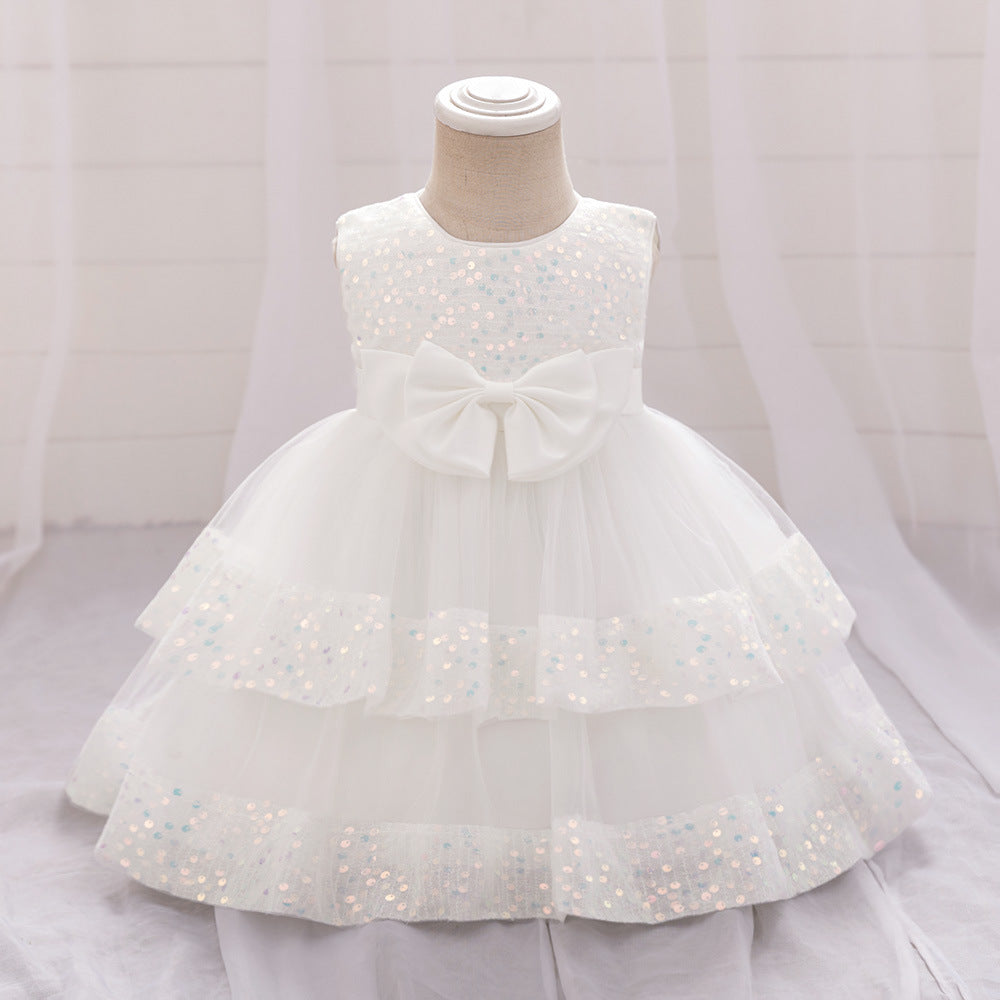 Enfants Robe formelle Double couche Tulle Princesse Jupe pour les filles