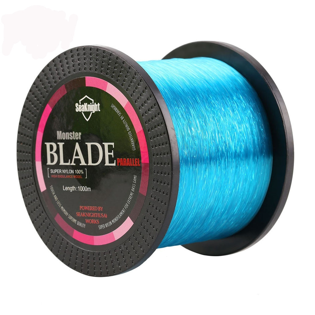 Seaknight1000 M Lure Ligne de pêche Sous-ligne Principal Nylon Fil Super fort Tir à l'usure