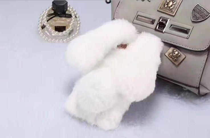 Cas de téléphone en silicone pour lapin de lapin