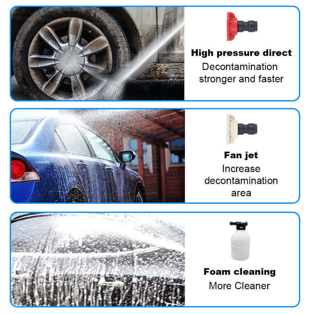 Mini pistolet à eau de lavage de voiture sans fil portable