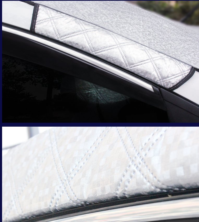Voiture bloc neige pare-brise avant antigel couverture hiver avant équipement snowboard pare-brise sn