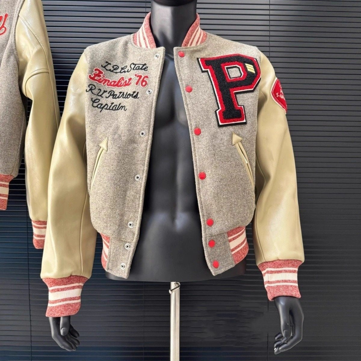 Veste de baseball Cleanfit Slim Fit polyvalent