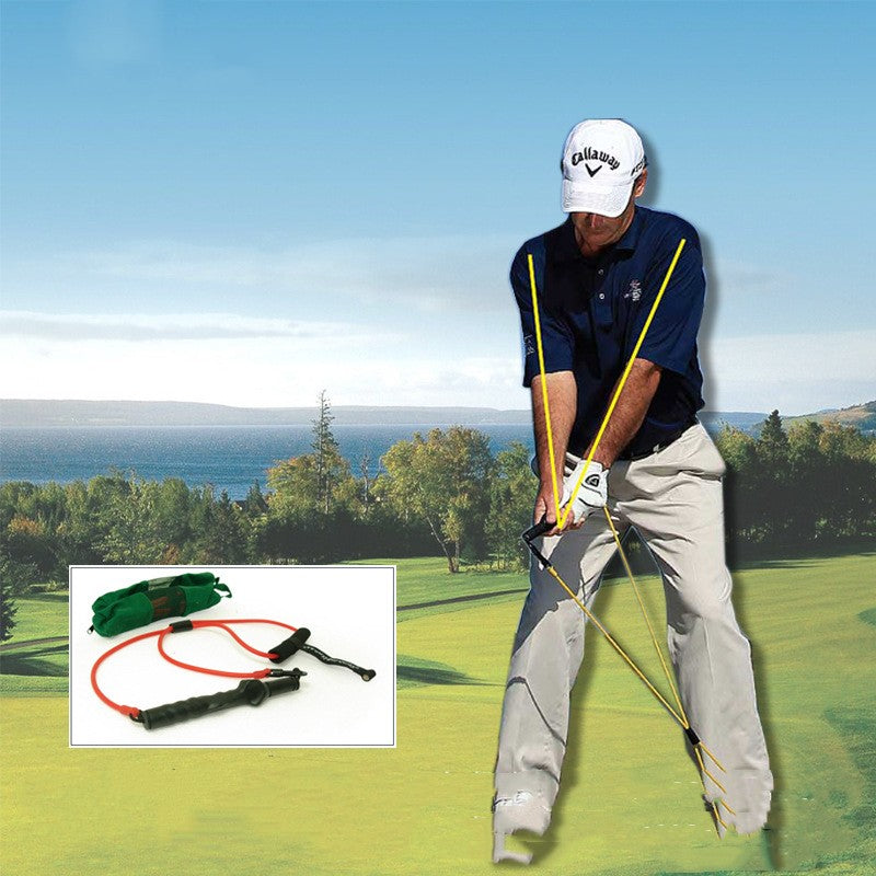 Équipement de formation de golf Swing Arm Pull Putter Trainer Swing Club