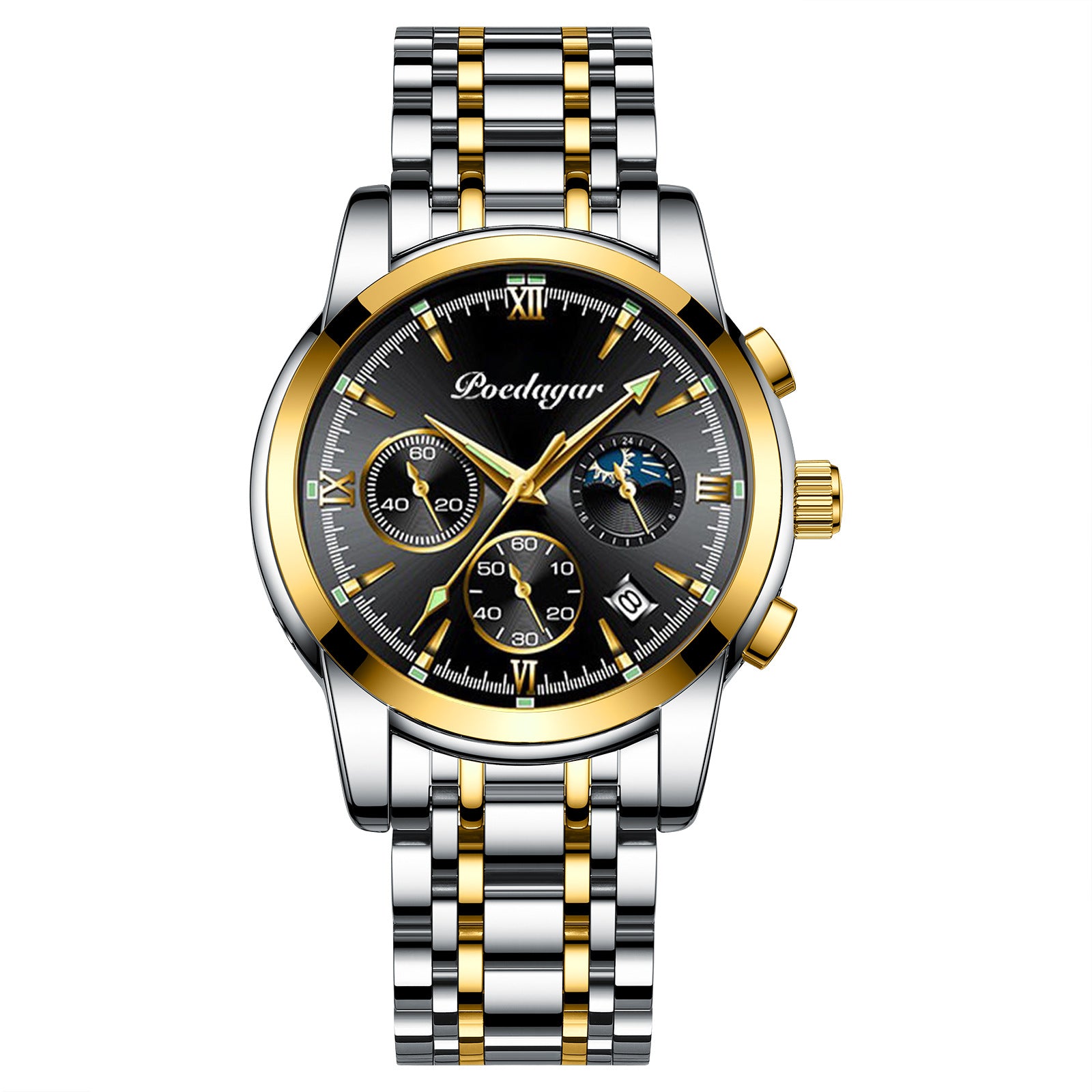 Montre Multifonctionnelle Homme Lumineuse Imperméable Quartz Montres