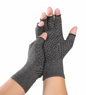 Soins de santé respirants Gants à moitié doigts