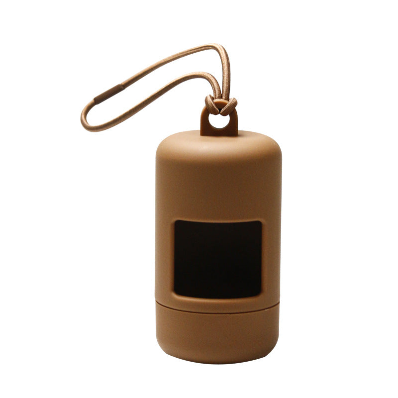 Porte-bags portable en PVC Poop