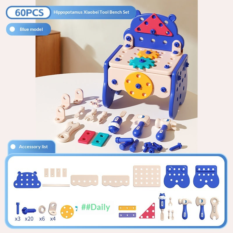 Jeu de jouets Hippopotamus Baby Toolbox