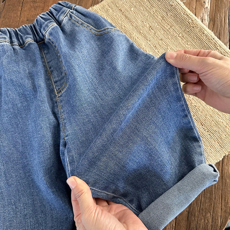 Jeans pour enfants au printemps
