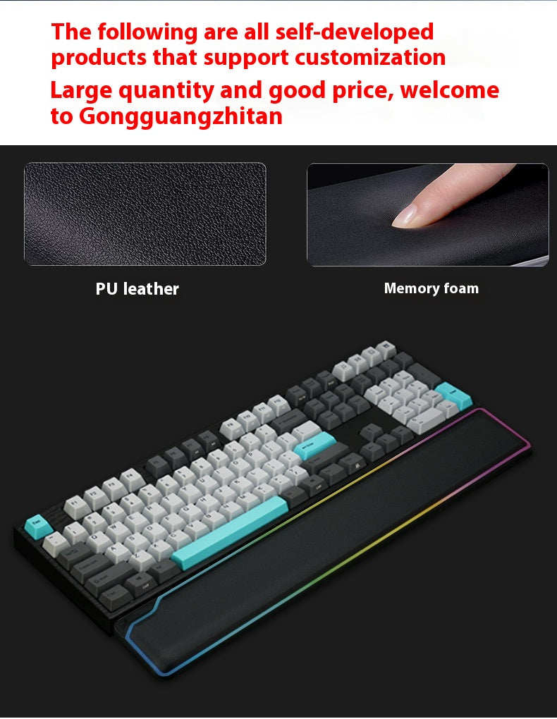 Support de clavier RGB Wristband High Rebound Support de clavier de machines lumineuses