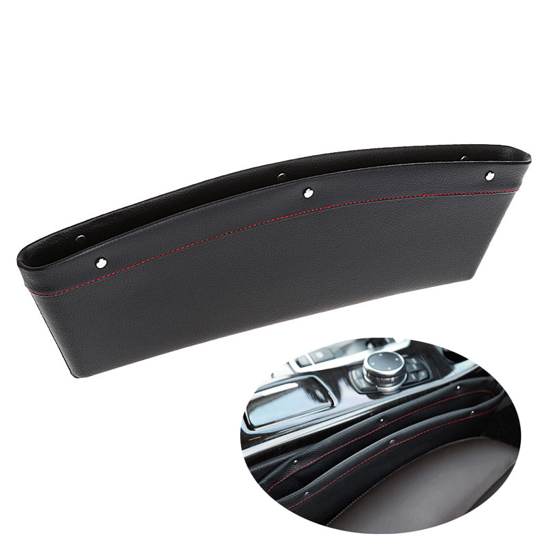 Auto Car Catch Catcher Box Caddy Seat Gap Slit Pocket Storage Holder Organisateur