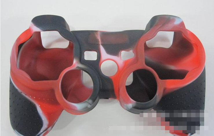 Boîtier en silicone Camouflage Housse sans fil Housse en silicone
