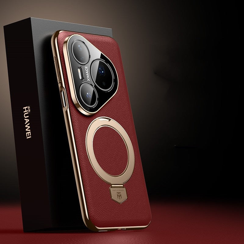 Coque de téléphone rotative magnétique