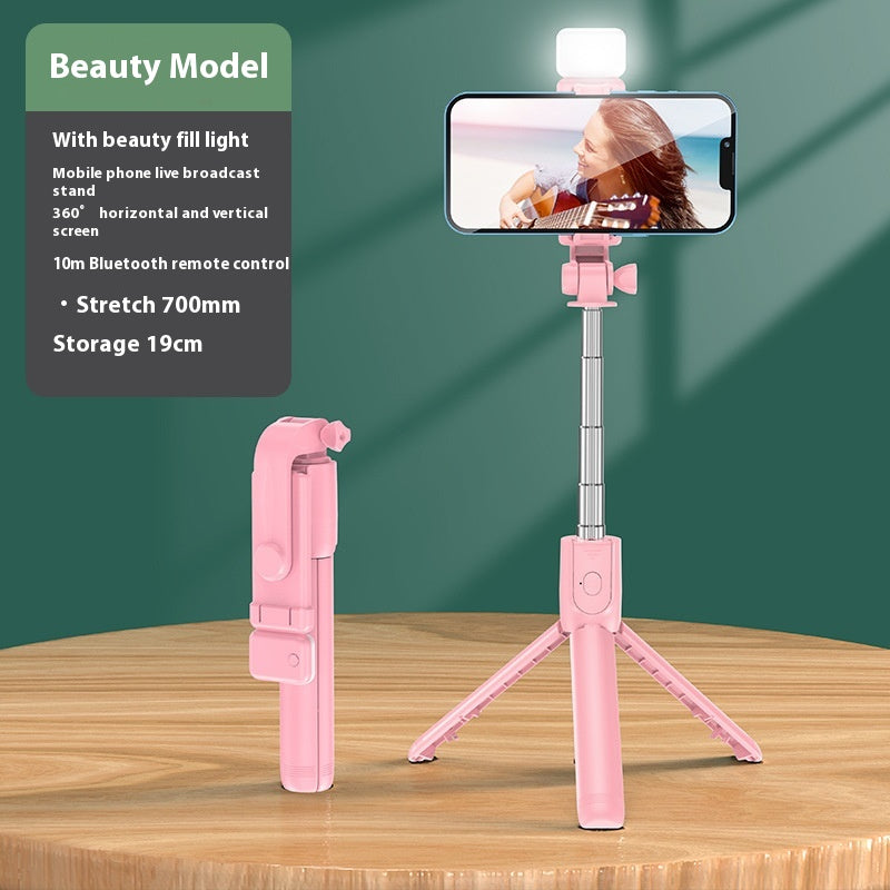 Téléphone portable Bluetooth Selfie Stick Tripod auto minuterie