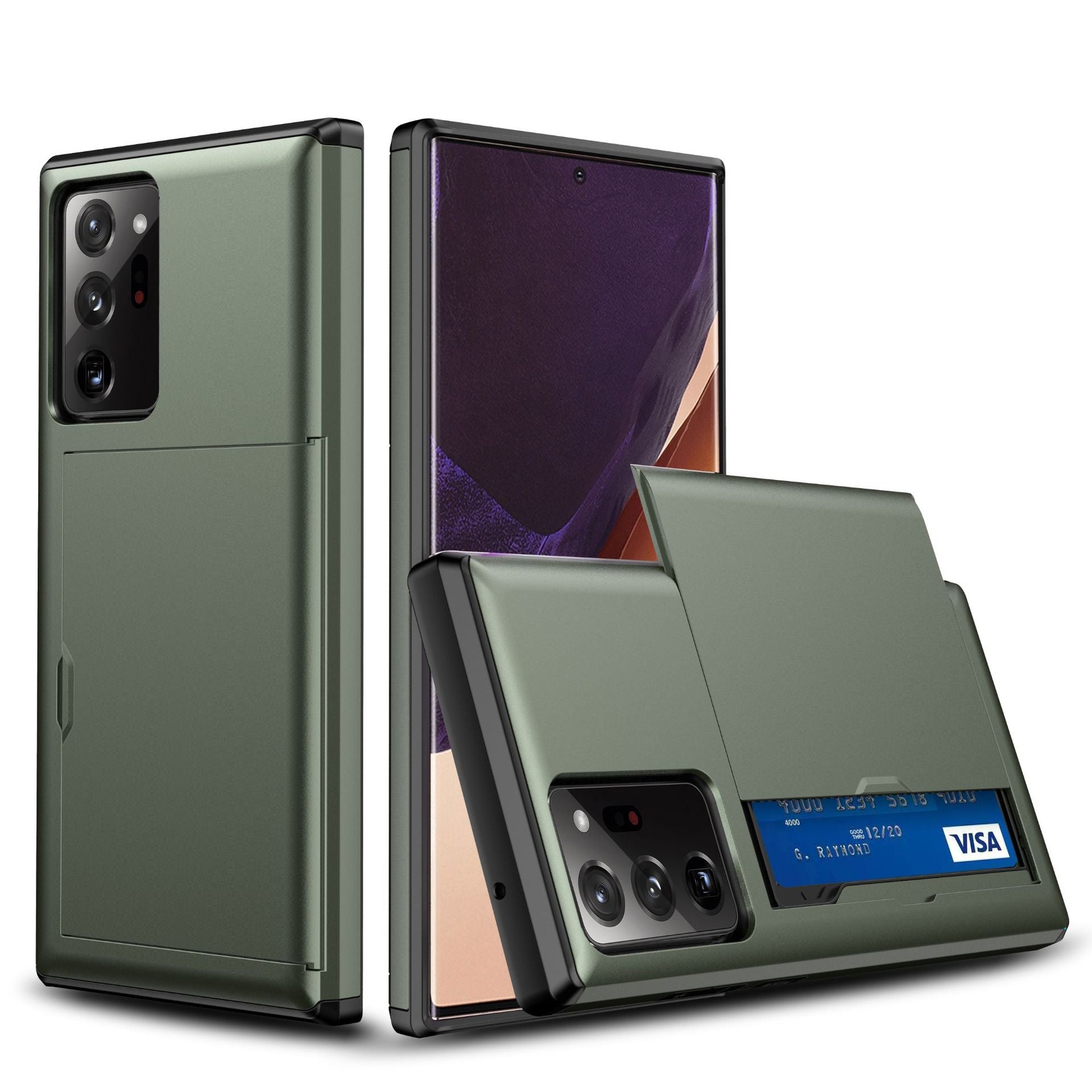 Boîte de téléphone à carte coulissante