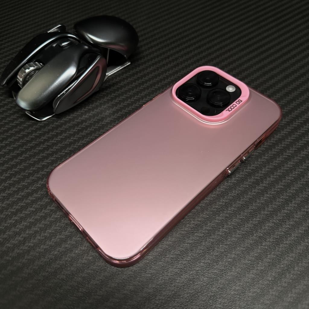 Housse de protection Matte pour téléphone couleur argent haute qualité