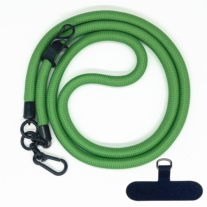 10MM Corde d'escalade Téléphone mobile Joint de lanyard Crossbody réglable Bracelet de téléphone mobile Cam