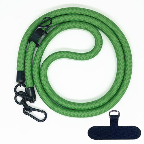 10MM Corde d'escalade Téléphone mobile Joint de lanyard Crossbody réglable Bracelet de téléphone mobile Cam