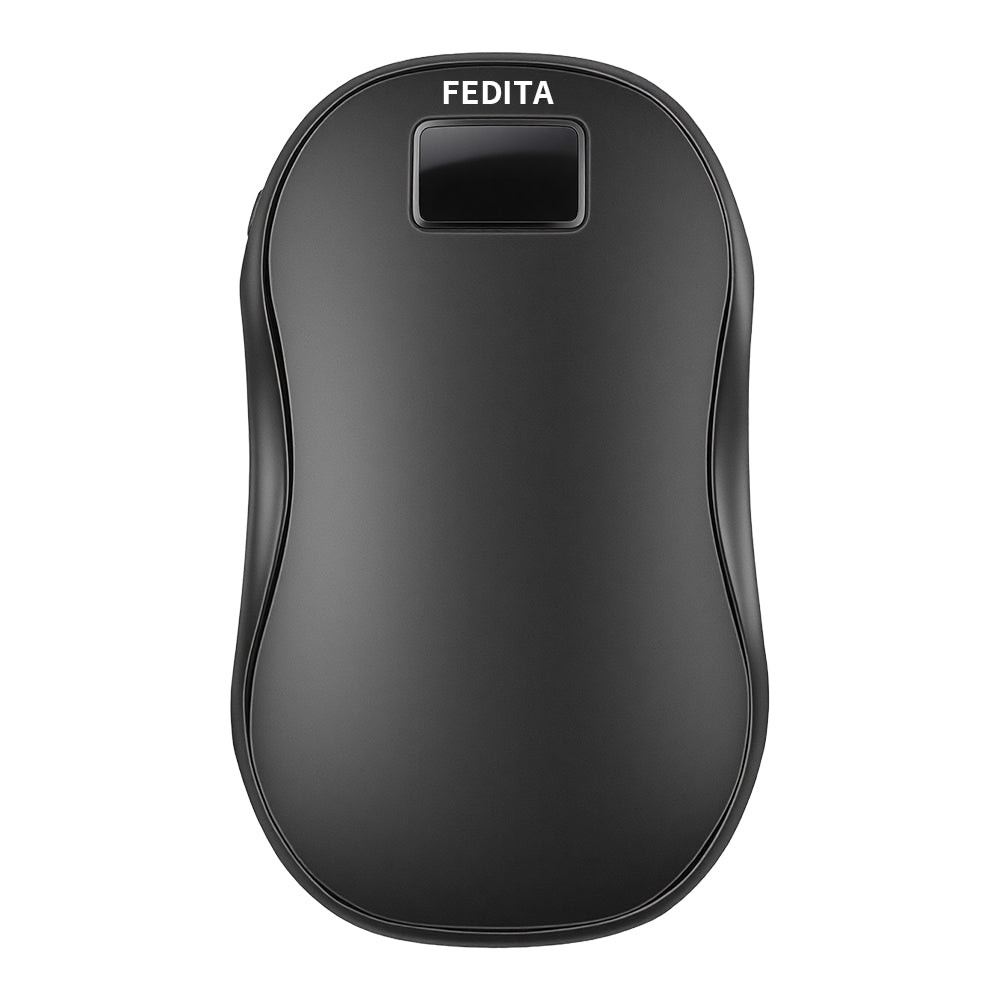 Grande capacité de chauffage double face affichage numérique USB charge Portable Warmer main