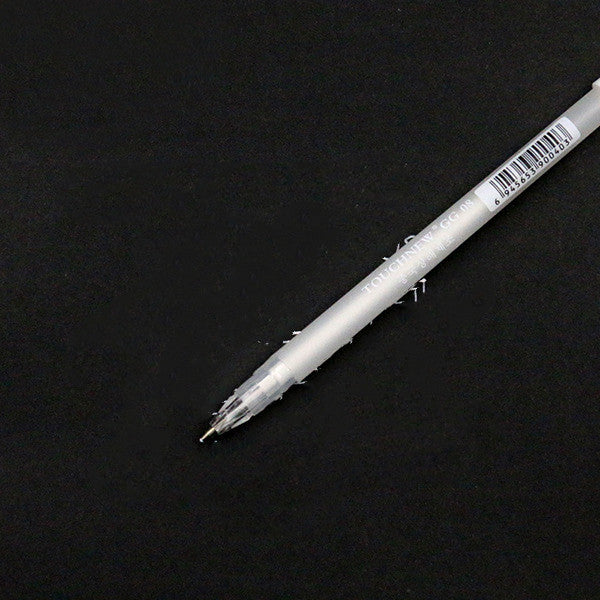 Stylo surligneur peint à la main avec carte noire