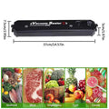 Aspirateur Food Sealer Automatic Sealer Machine de pack sec à sec avec 60 sacs UK
