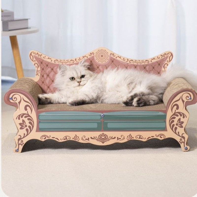 Canapé en forme droite Pas d'ustensiles requis Maison de lit Cat durable