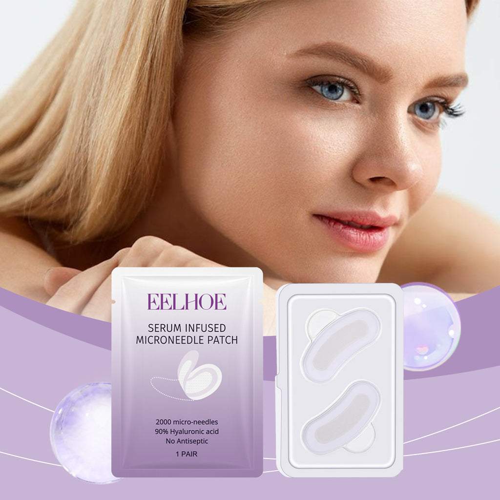 1 Pair of Microneedle Eye Mask Patches