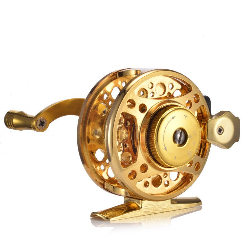 Double vitesse avec la force de décharge rapport haute vitesse Full Metal Playing Wheel Fishing