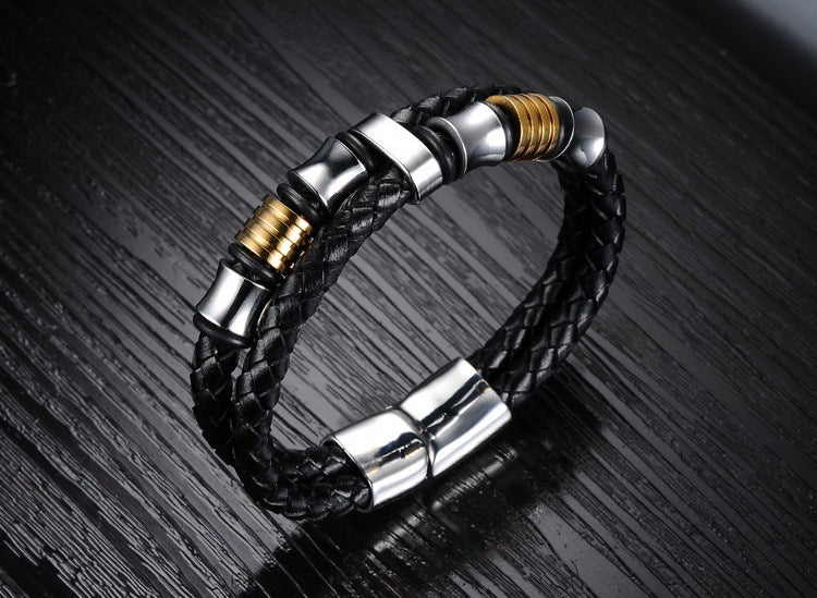 Boucle magnétique chaîne à main tricotée
