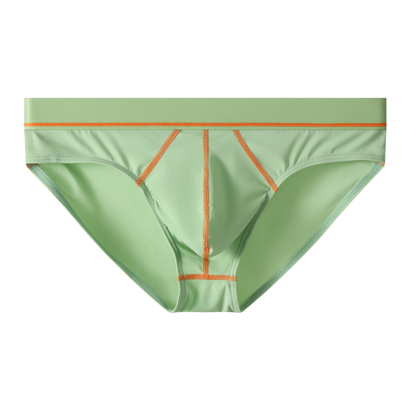 Slips pour hommes Confortable Silk glacé Low-rise Sexy