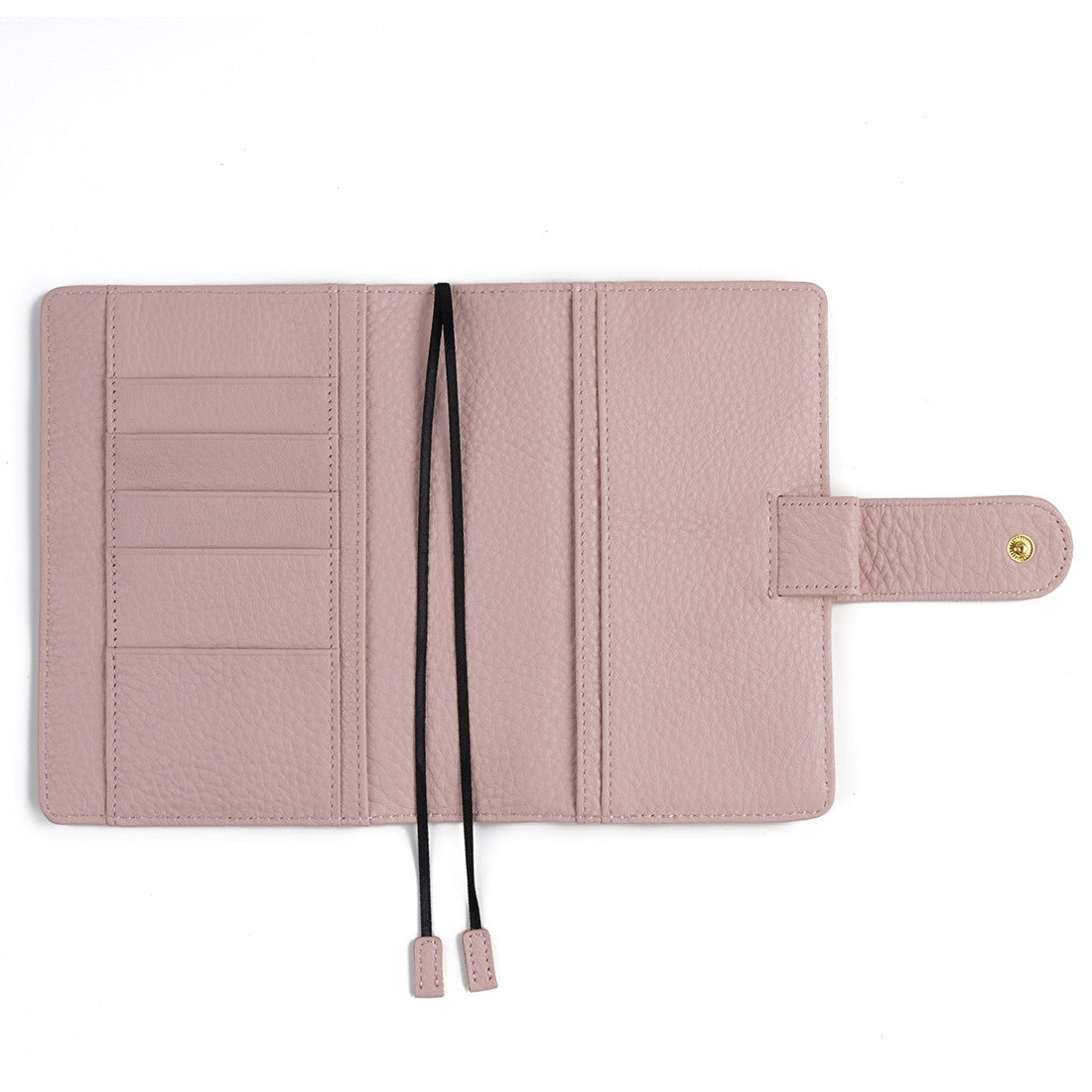 Carnet de notes en cuir Motif Lychee Couche de tête Cowhide A6 Carnet de notes en cuir
