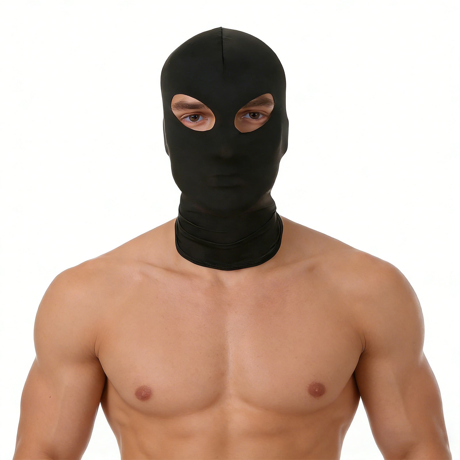 Masque de protection solaire en soie de glace