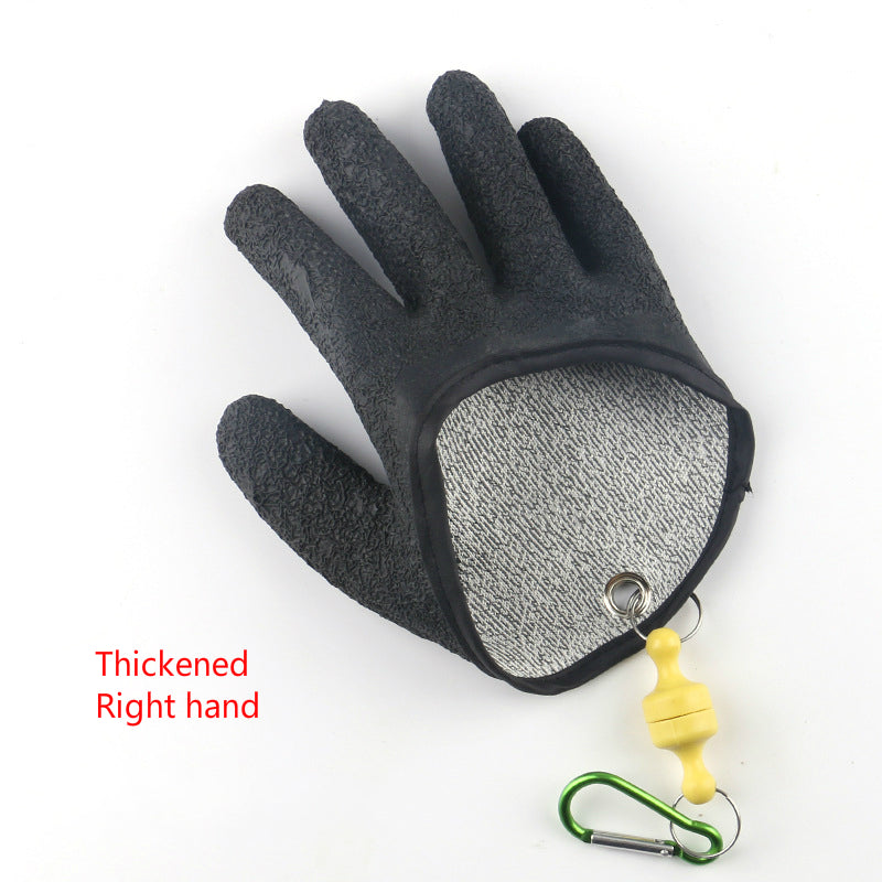 Gants de pêche antidérapants protéger la main contre les éclats de crevaison Pêcheur professionnel Catch F