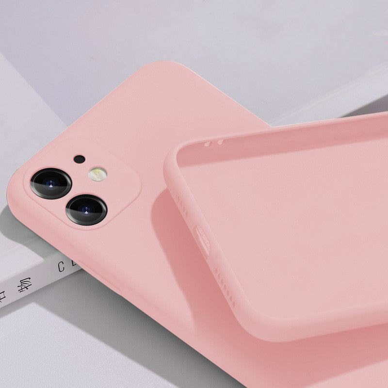 Boîtier de téléphone mobile en silicone liquide trou de précision